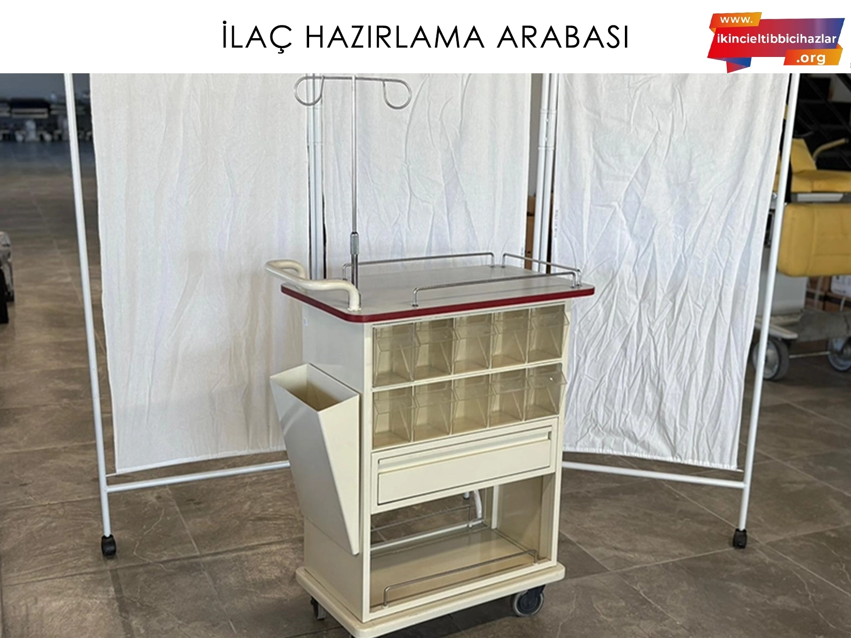 İkinci El İlaç Hazırlama Arabası