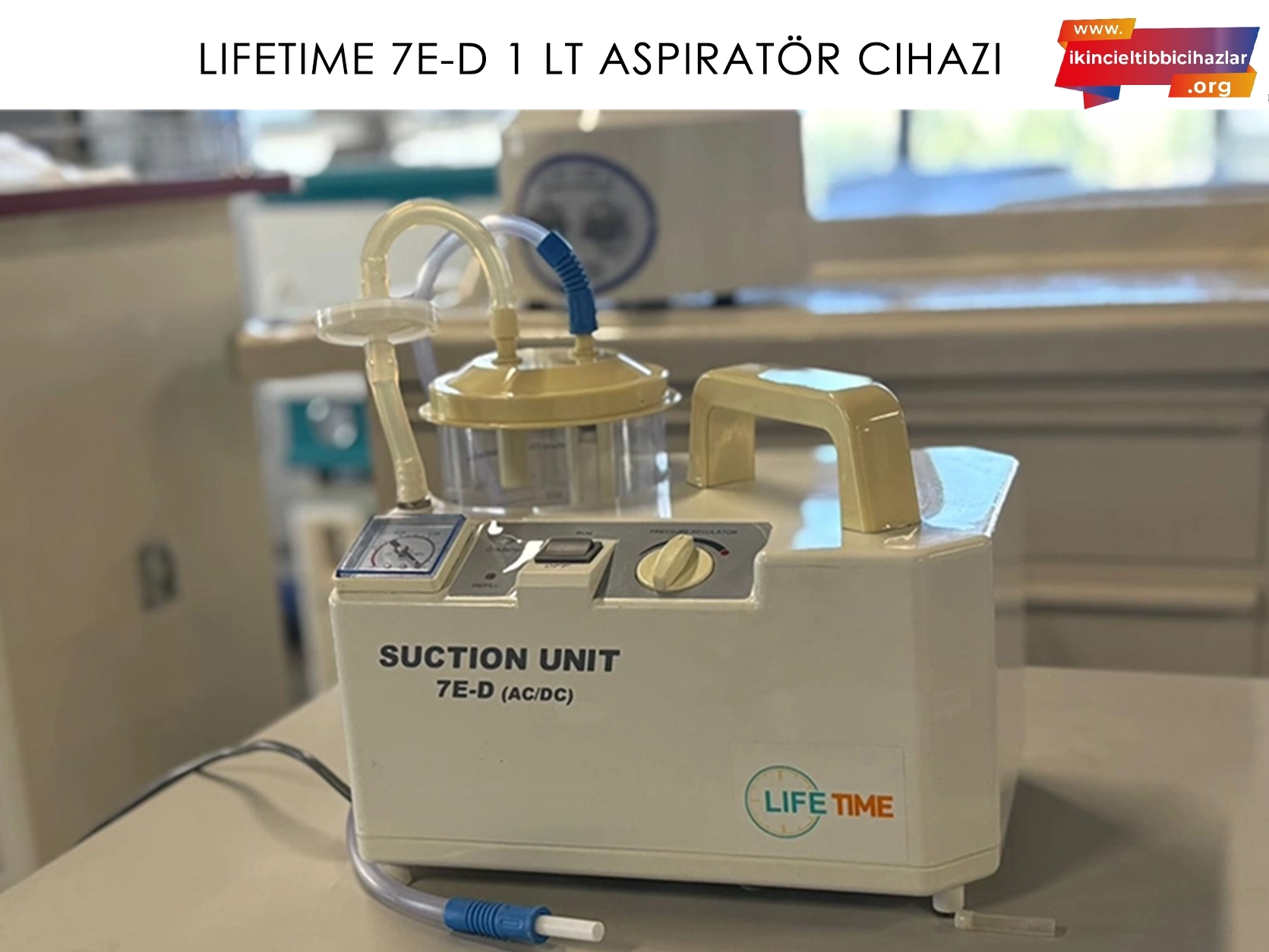2.El Lifetime 7E-D Aspiratör Cihazı