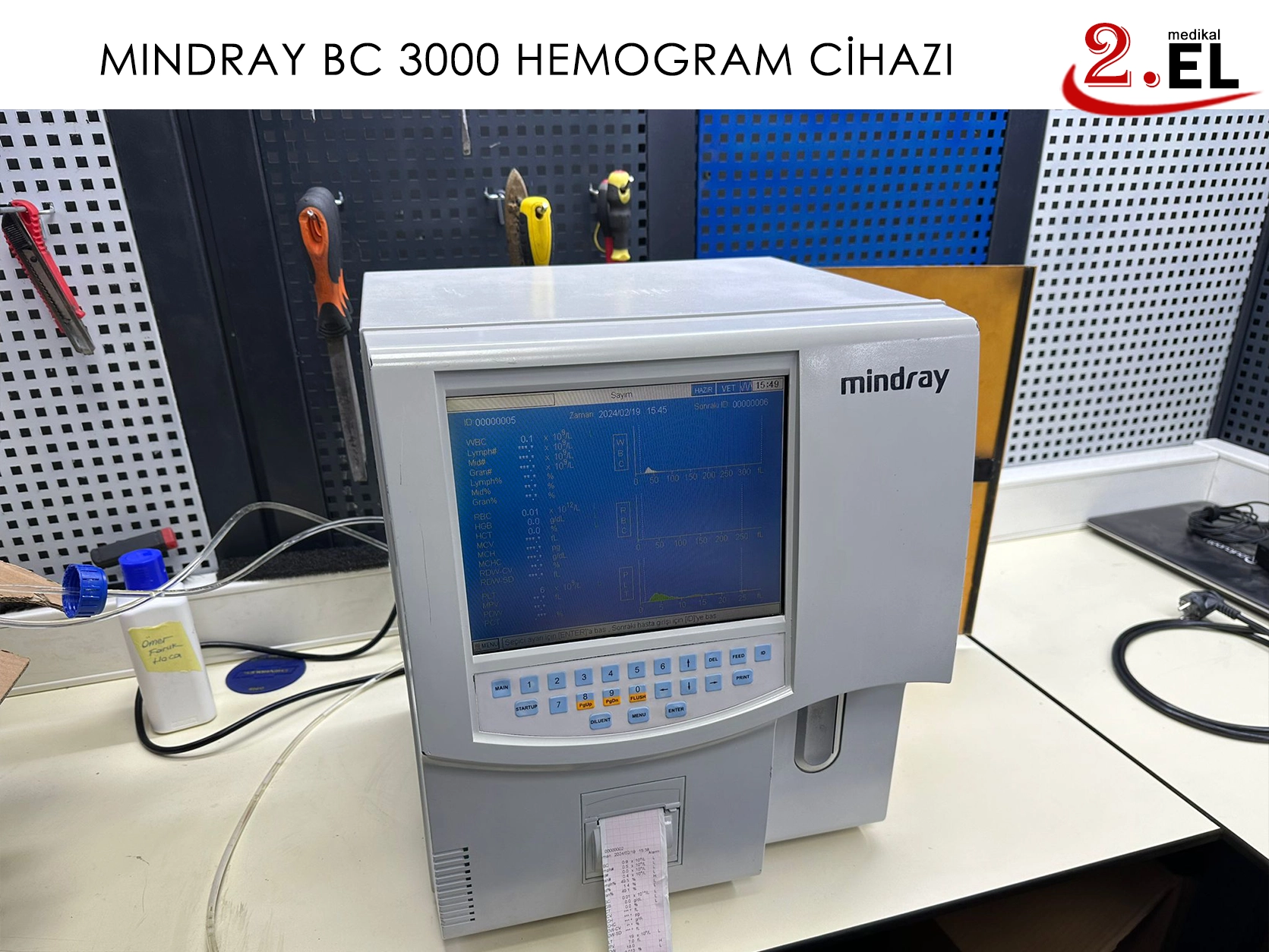 İkinci El Mindray BC 3000 Hemogram Cihazı