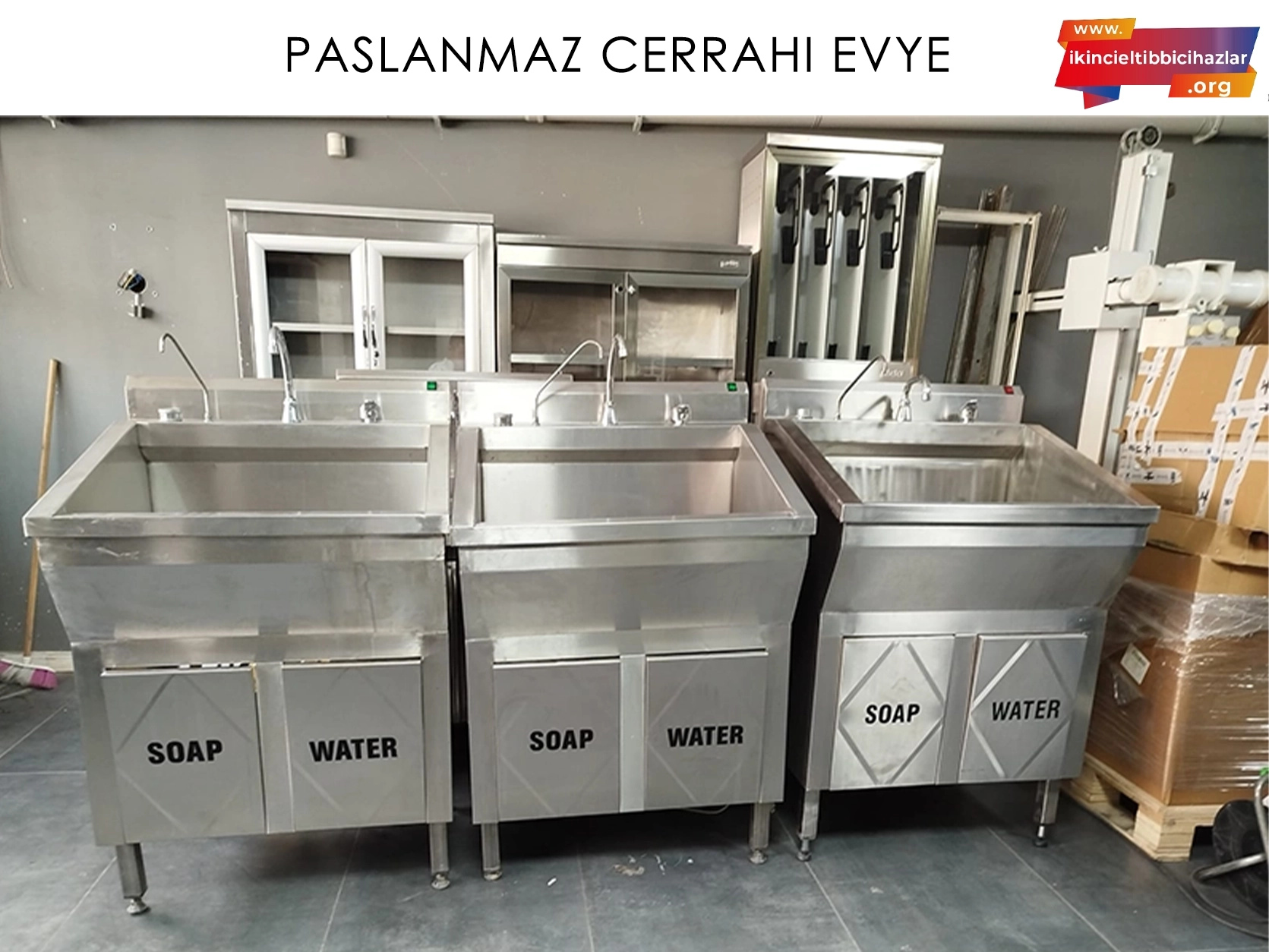 2.El Paslanmaz El Yıkama Evyesi 